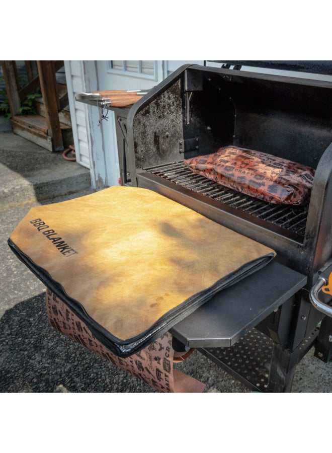 Drip EZ Rest EZ Durable Exterior Zipper Closure BBQ Blanket Yellow 53.97 cm BLNKT-1 - Image 4